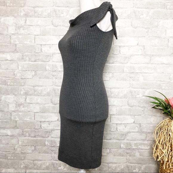 Cosmopolitan at Nordstrom | Yours Truly Heather Grey Body-con Mini Dress XS - Picture 2 of 8